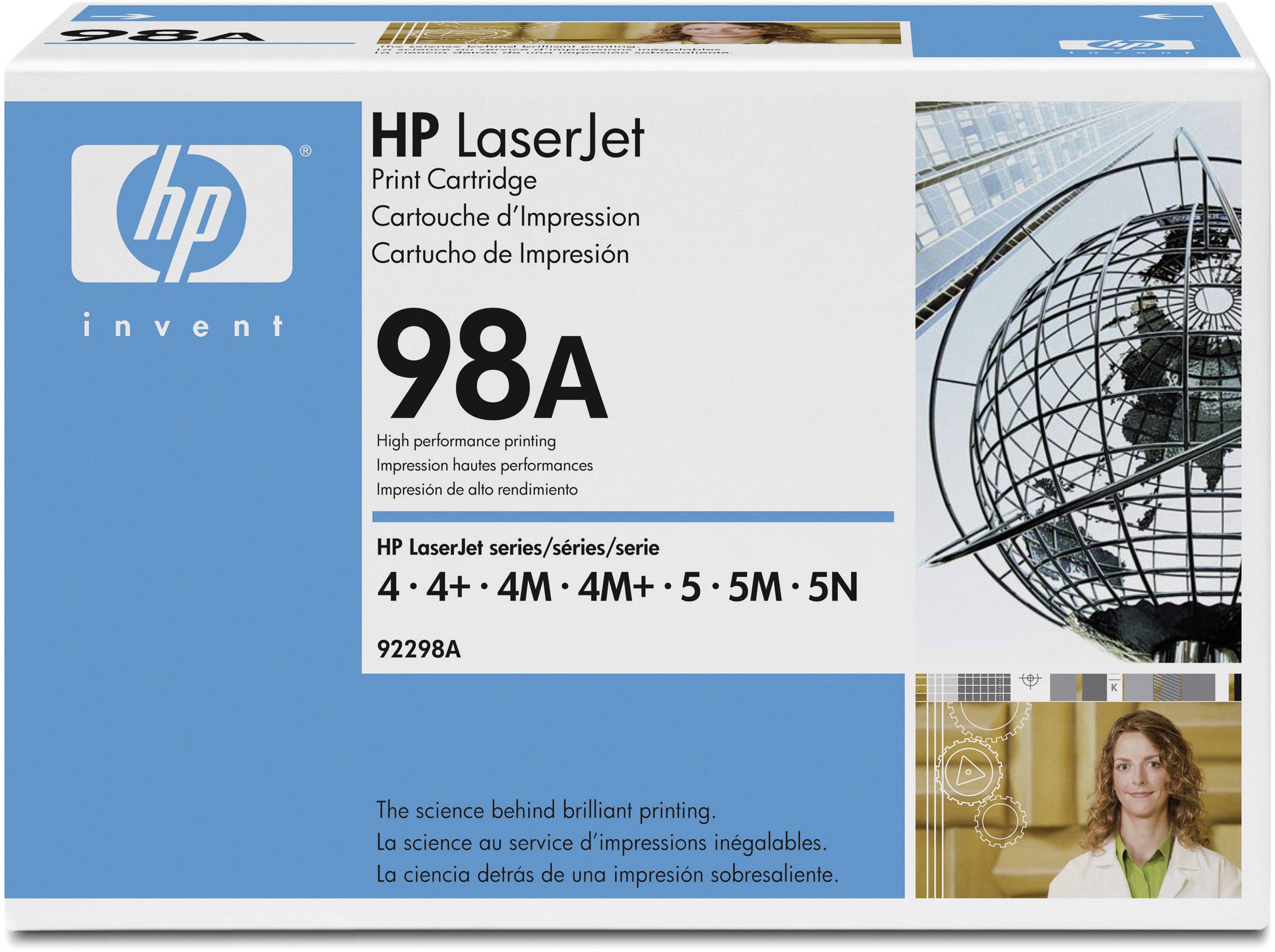 HP Toner 98A Original Schwarz 6800 Seiten 92298A