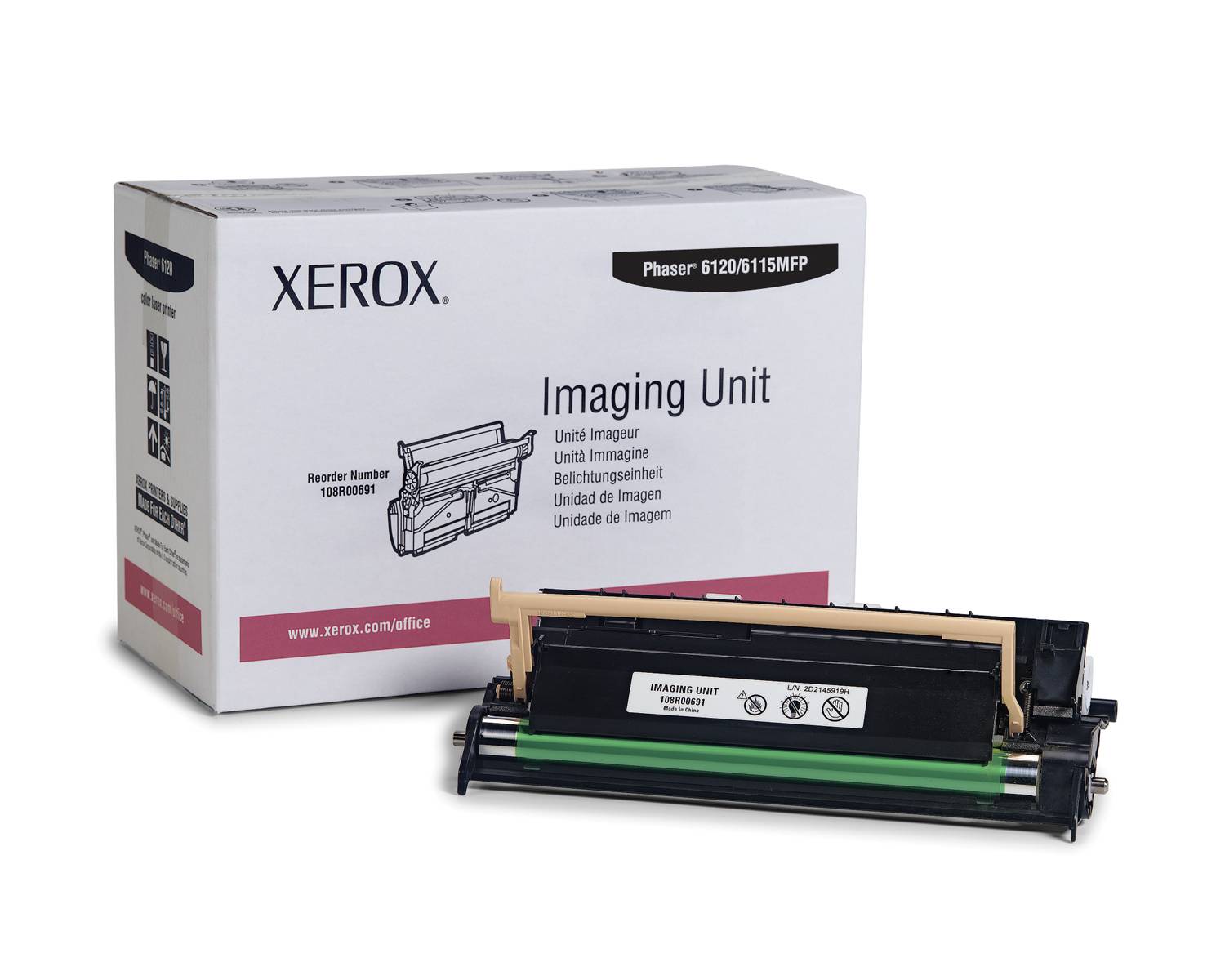 Xerox Trommel 108R00691 Original Schwarz, Cyan, Magenta, Gelb 15000 Seiten 108R00691