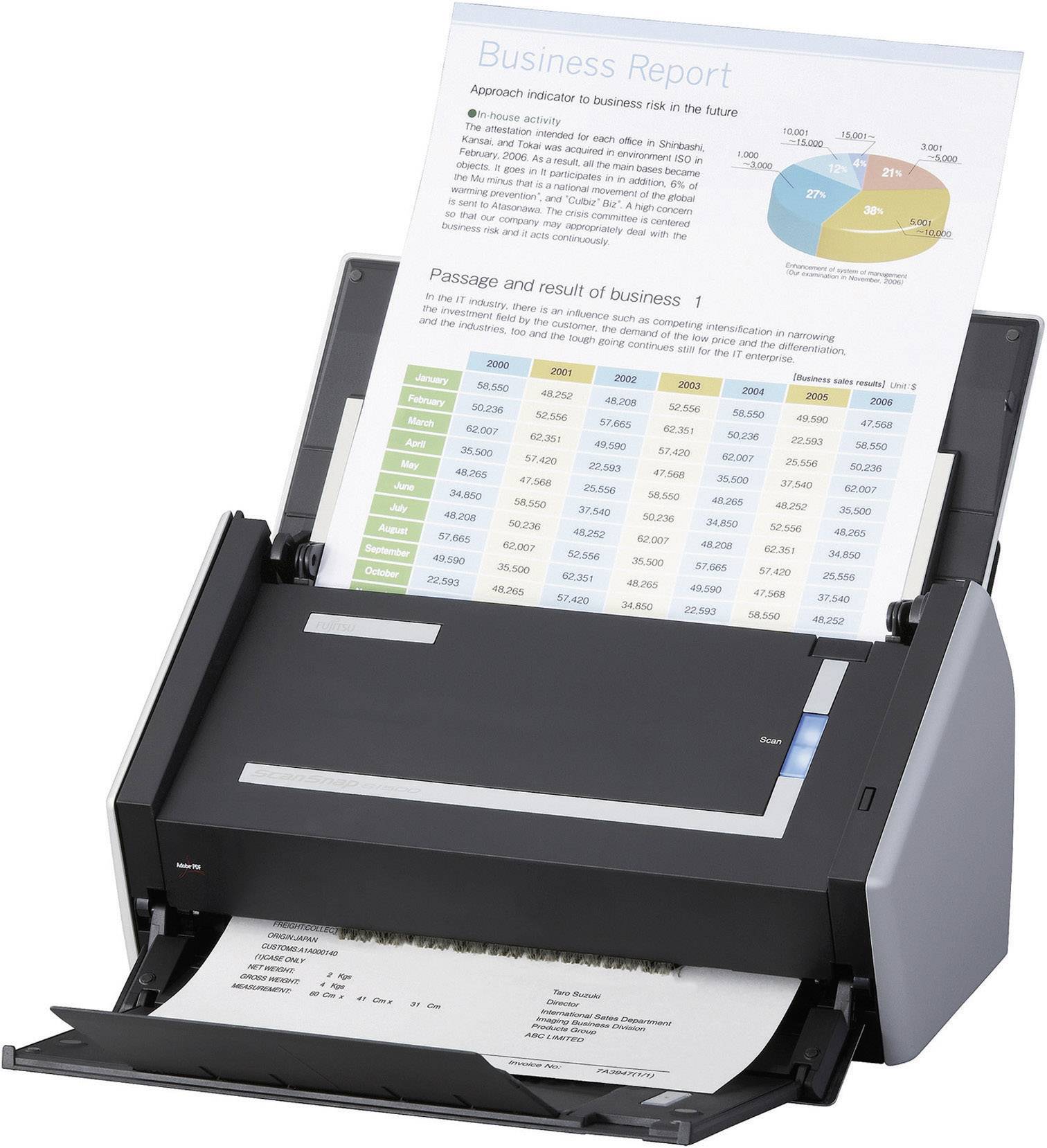 Fujitsu ScanSnap S1500 Duplex-Dokumentenscanner