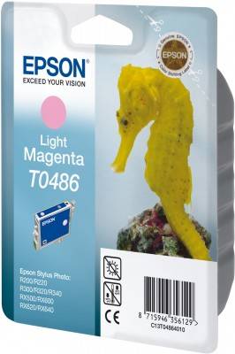Epson Druckerpatrone T0486 Original Light Magenta C13T04864010
