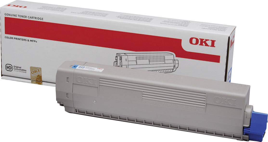OKI Tonerkassette C822 Original Cyan 7300 Seiten 44844615