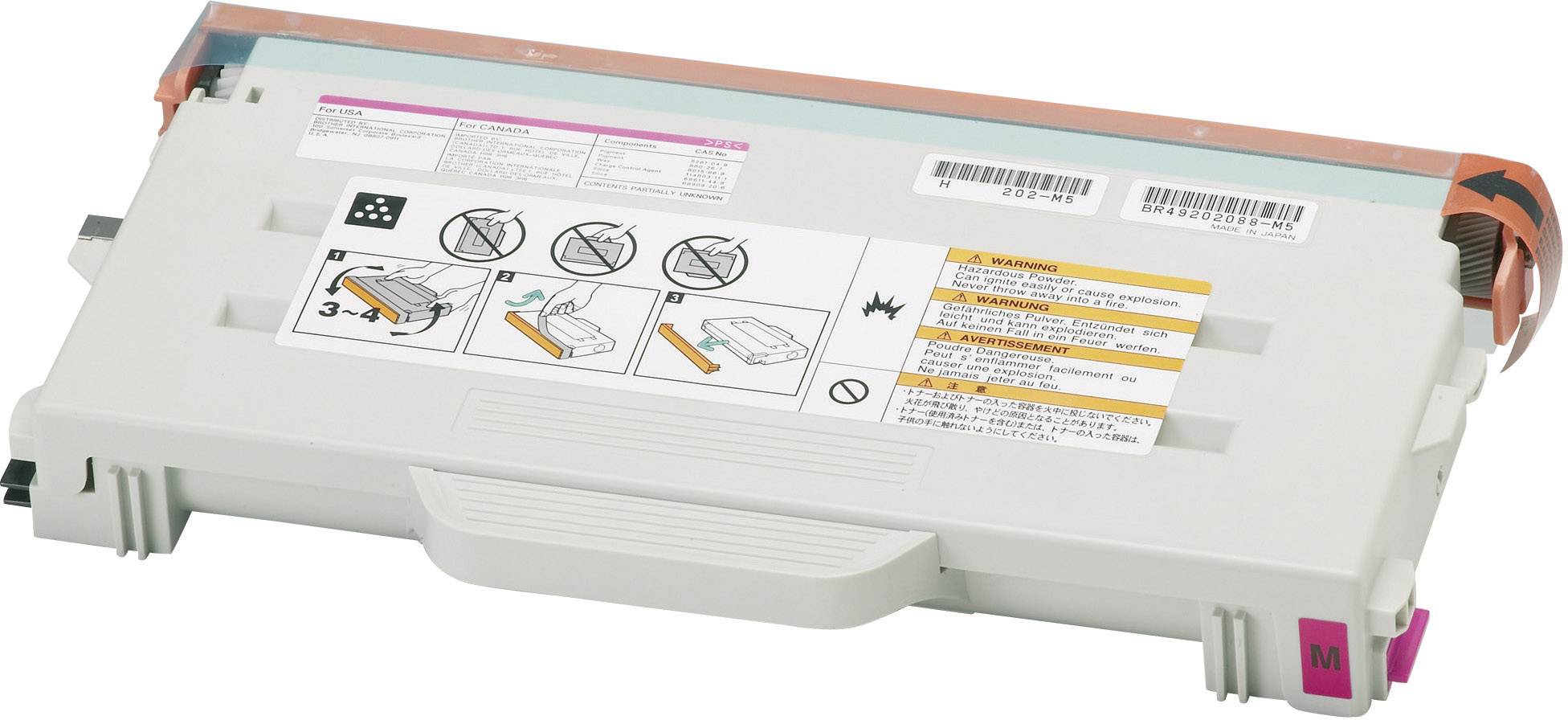 Brother Toner TN-04M Original Magenta 6600 Seiten TN04M
