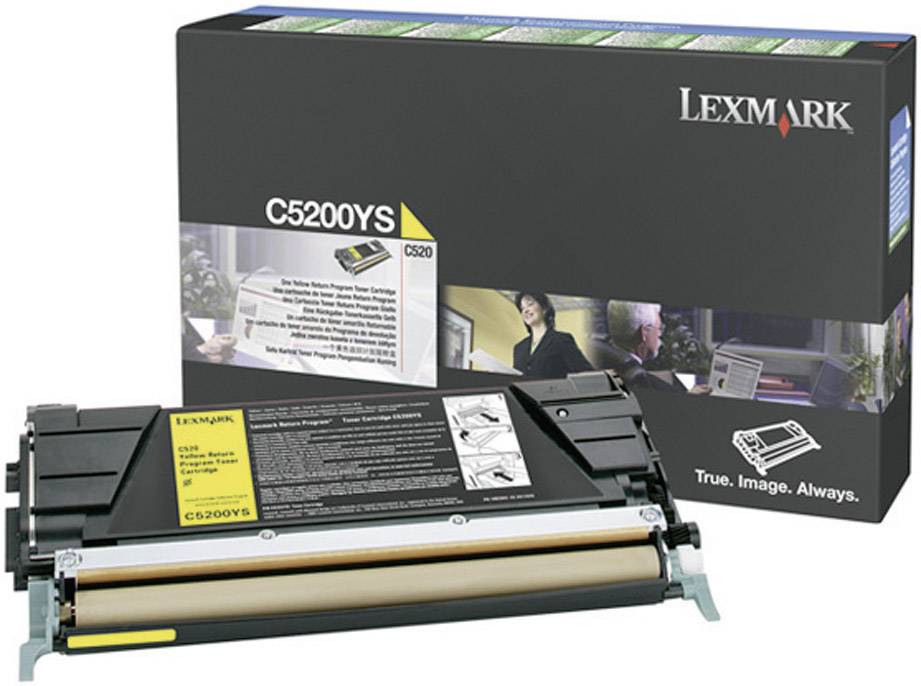 Lexmark Toner C5200YS Original Gelb 1500 Seiten C5200YS
