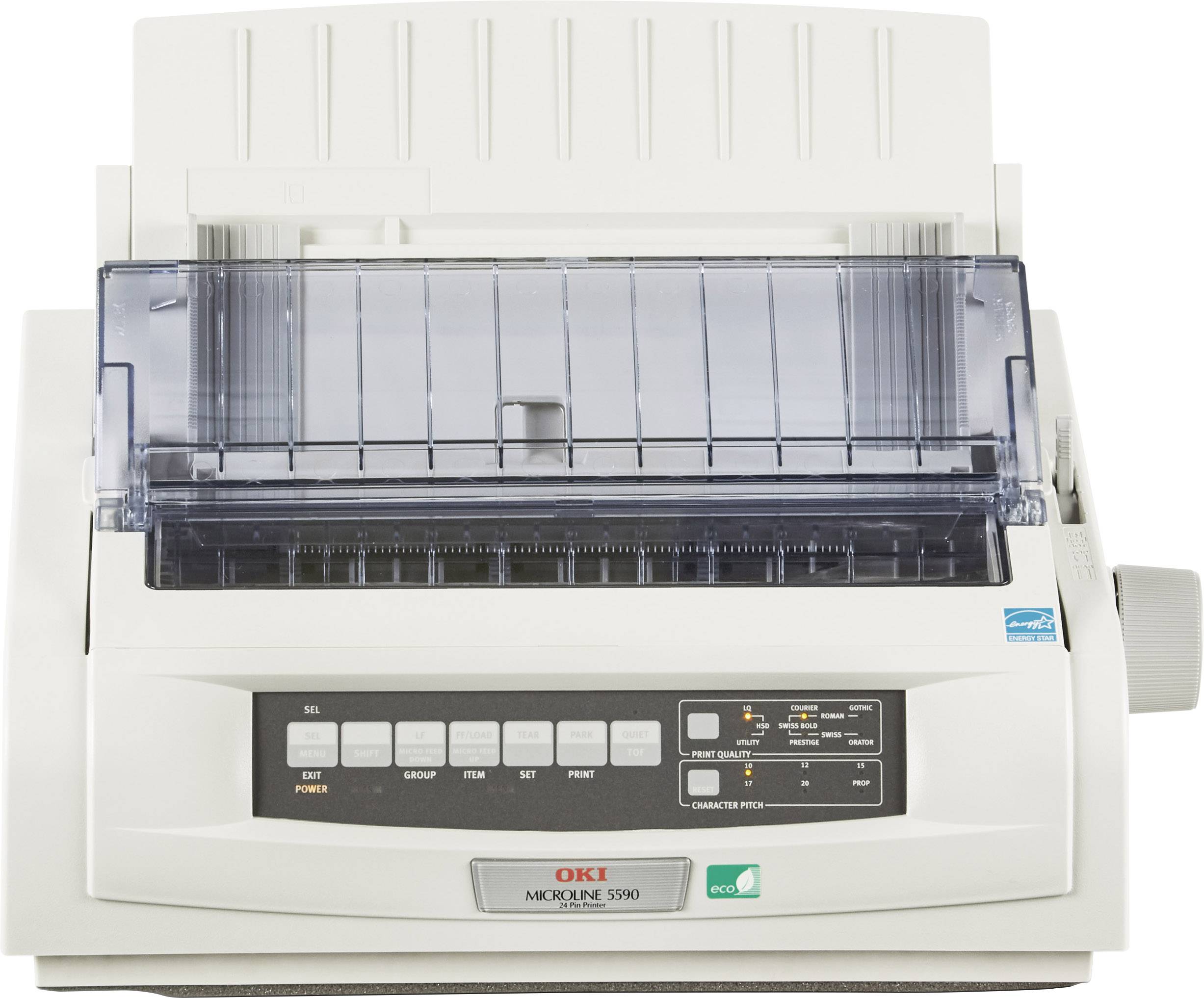 OKI ML5590 eco Nadeldrucker 473 Zeichen/s 24-Nadel-Druckkopf, Schmaler Einzug, Druckbreite 80 Zeichen USB, Parallel