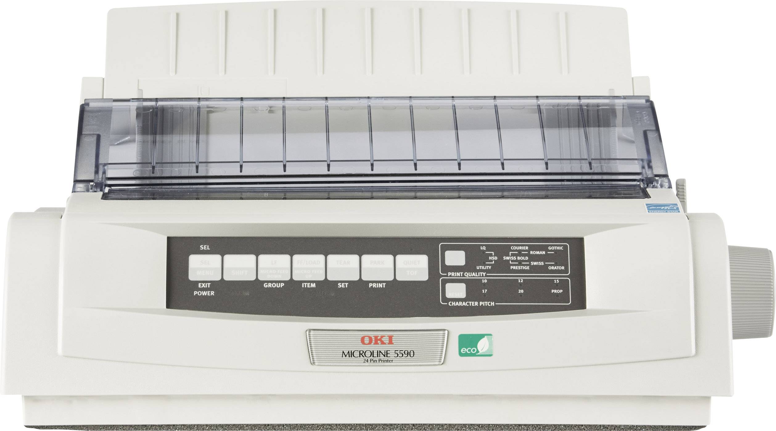 OKI ML5590 eco Nadeldrucker 473 Zeichen/s 24-Nadel-Druckkopf, Schmaler Einzug, Druckbreite 80 Zeichen USB, Parallel