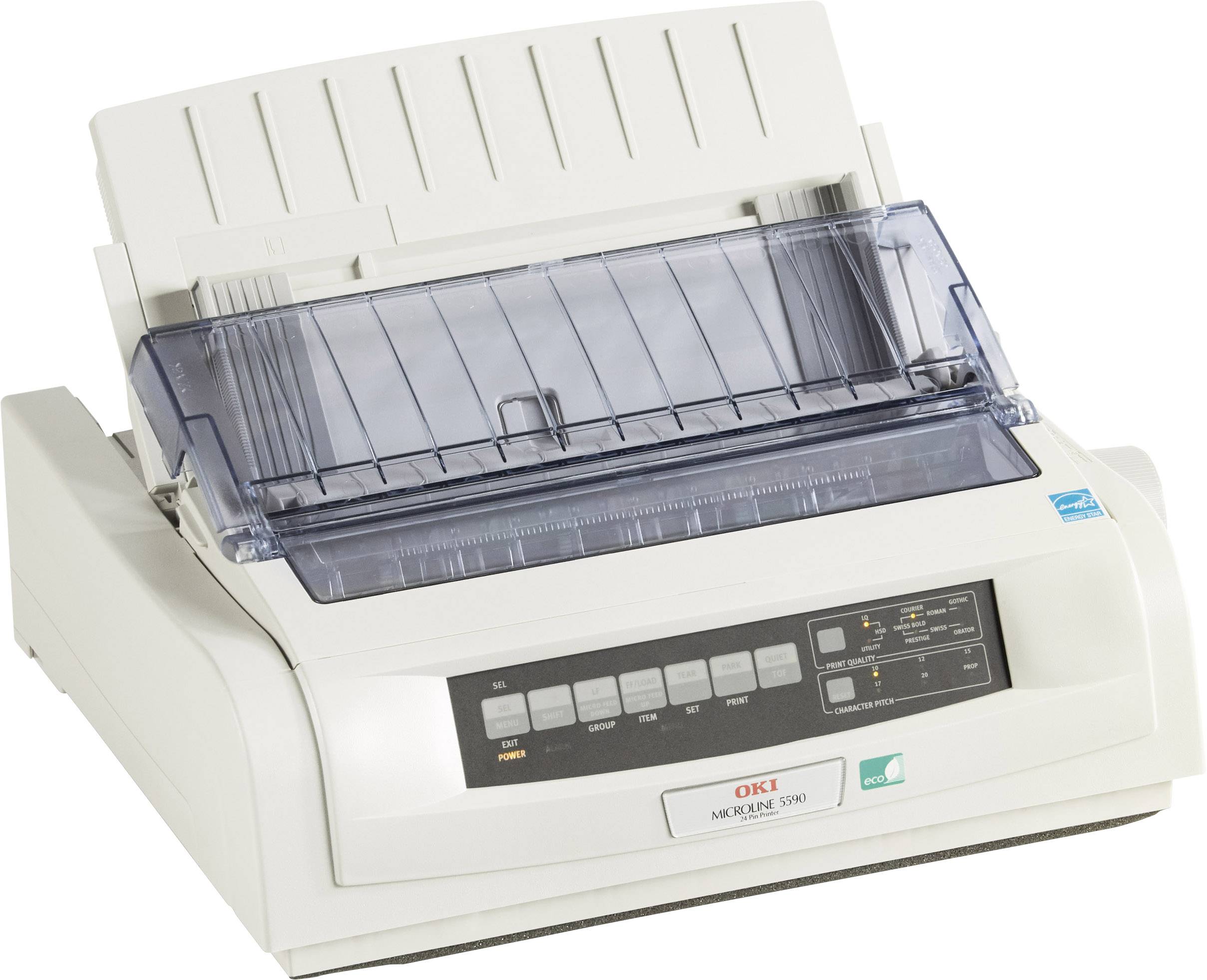 OKI ML5590 eco Nadeldrucker 473 Zeichen/s 24-Nadel-Druckkopf, Schmaler Einzug, Druckbreite 80 Zeichen USB, Parallel