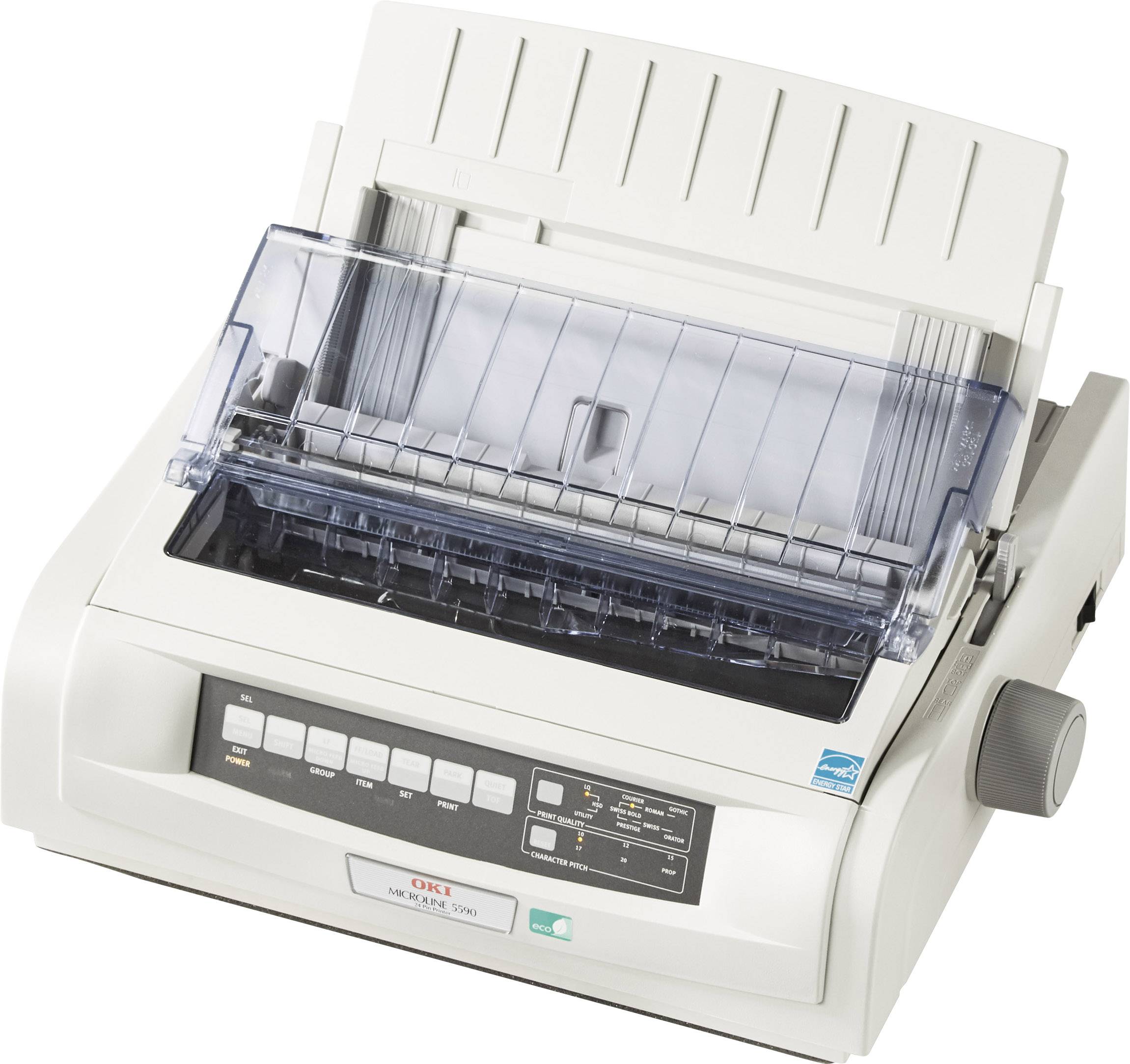 OKI ML5590 eco Nadeldrucker 473 Zeichen/s 24-Nadel-Druckkopf, Schmaler Einzug, Druckbreite 80 Zeichen USB, Parallel