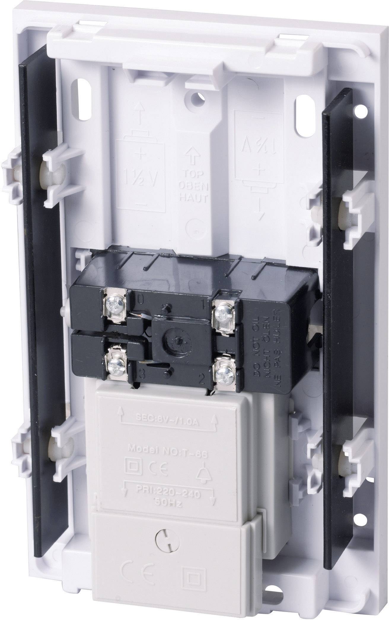 Heidemann 70012 Gong 230V (max) 82 dBA Weiß