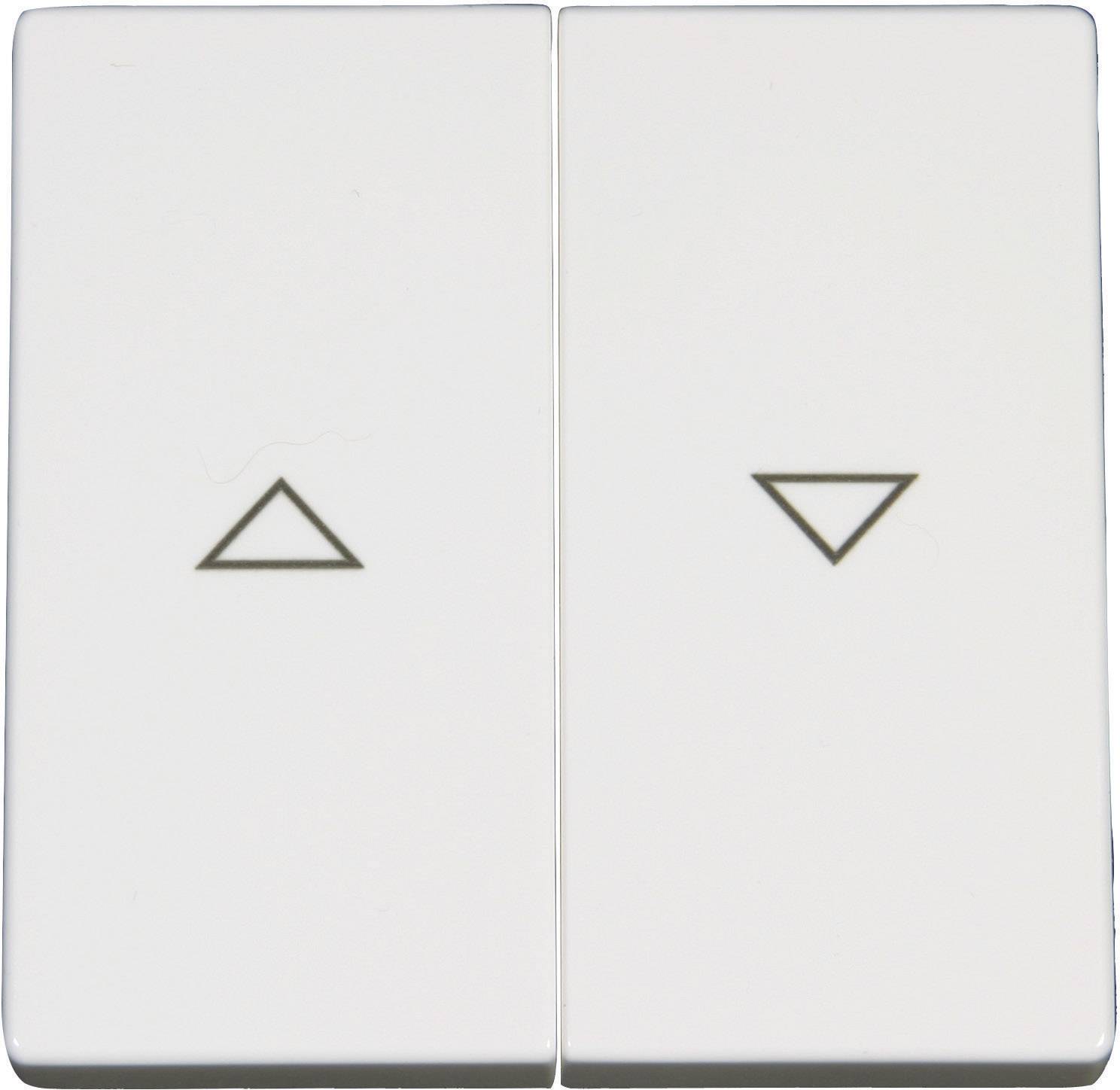 Busch-Jaeger Abdeckung Jalousie-Schalter Solo Weiß 1785JA-84 1 St.