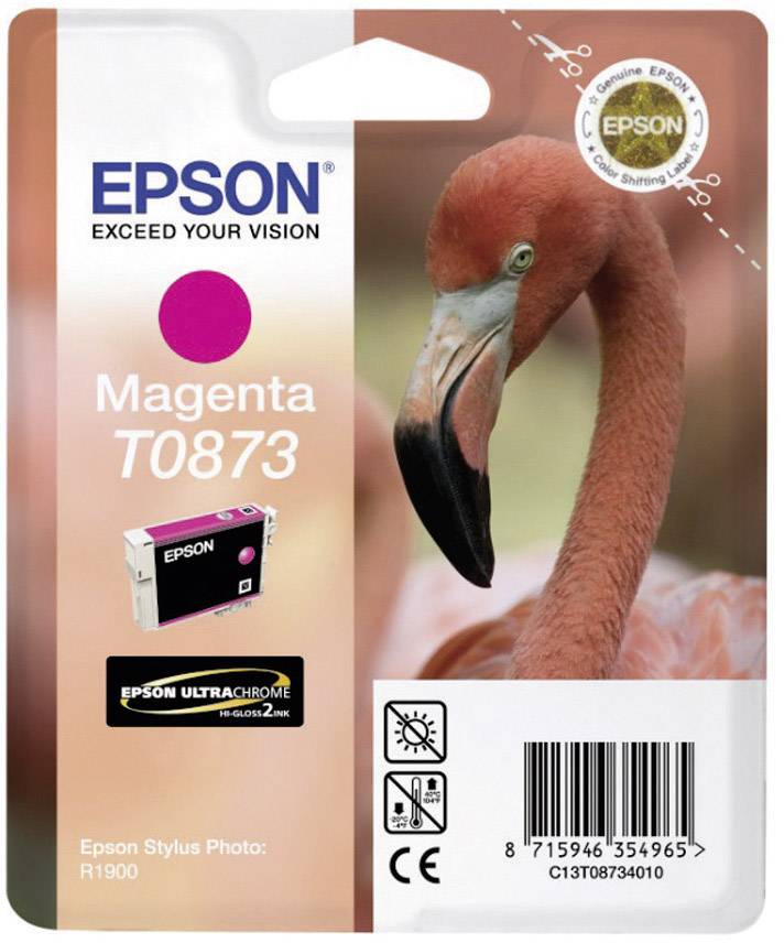Epson Druckerpatrone T0873 Original Magenta C13T08734010