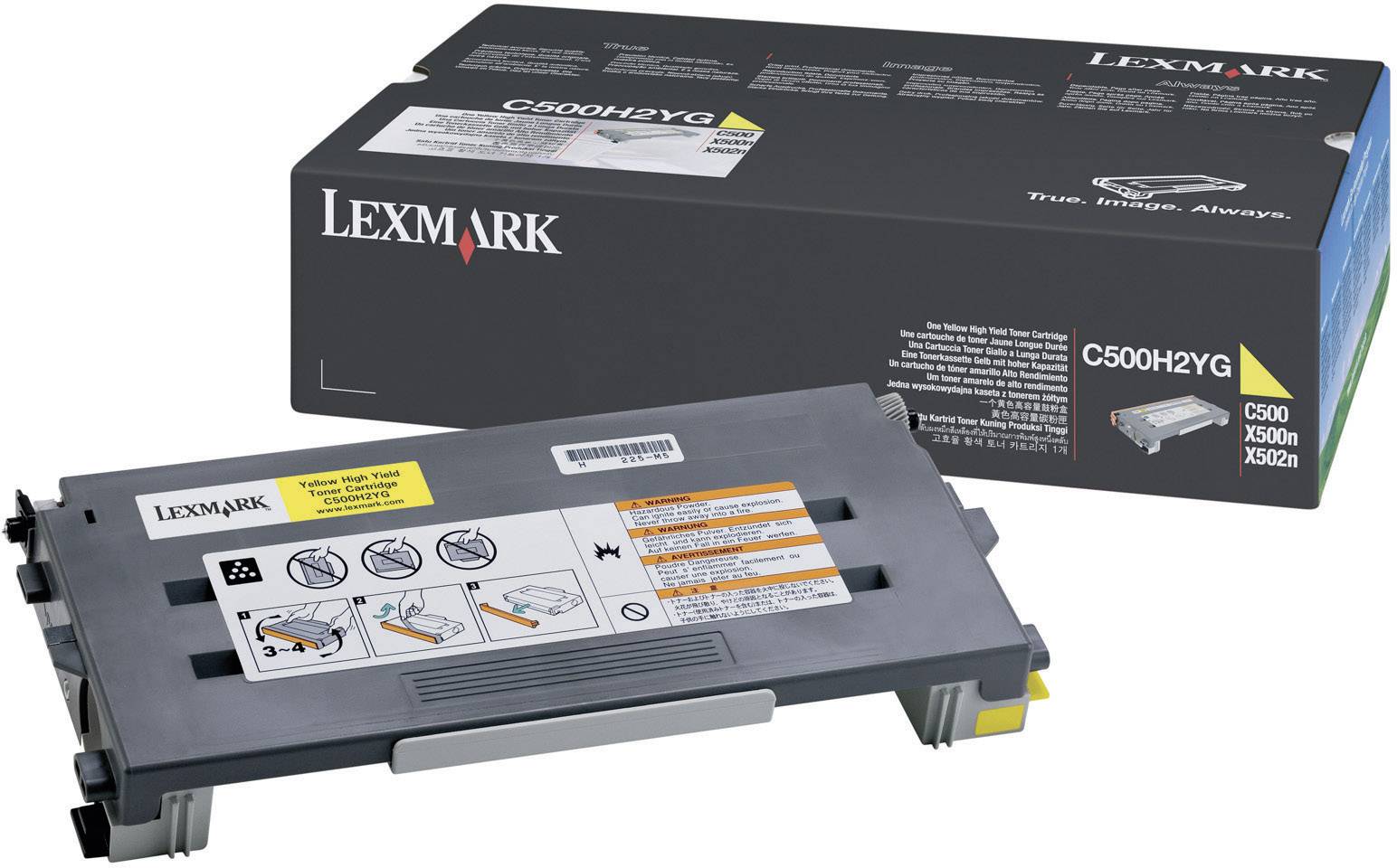 Lexmark Toner C500H2YG Original Gelb 3000 Seiten C500H2YG