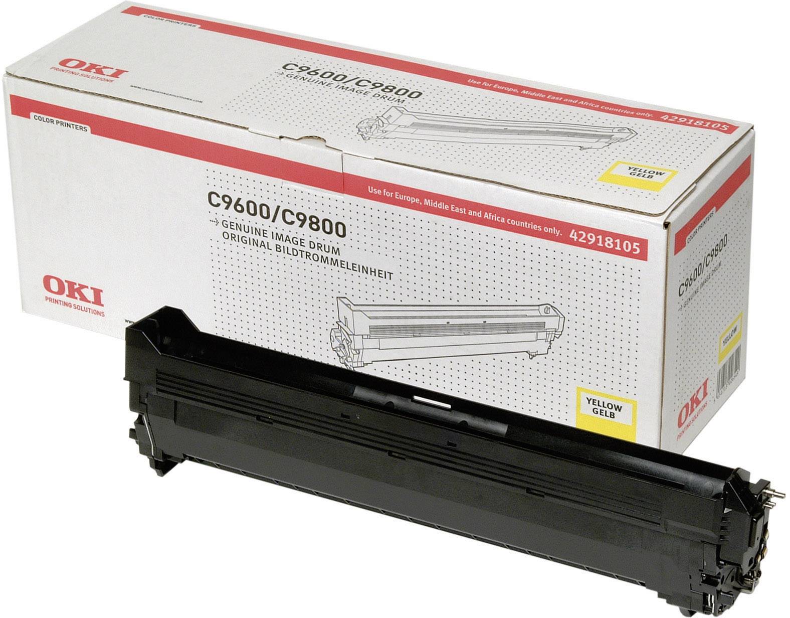 OKI - Gelb - Original - Trommeleinheit - für C9600dn, 9600hdtn, 9600hn, 9600n, 9650dn, 9650hdn, 9650hdtn, 9650n, 9800hdn