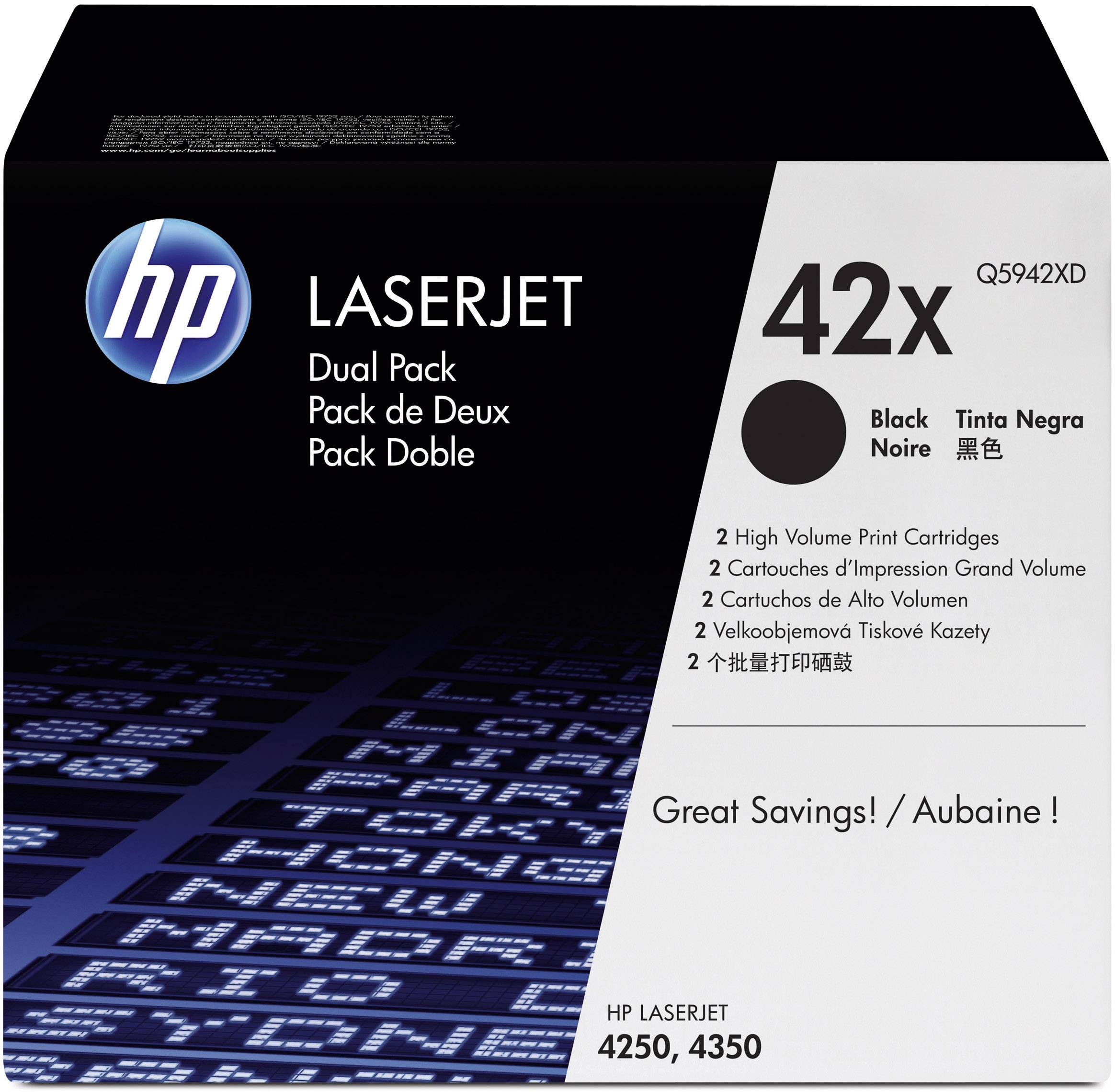 HP Toner 42XD Original Schwarz 20000 Seiten Q5942XD