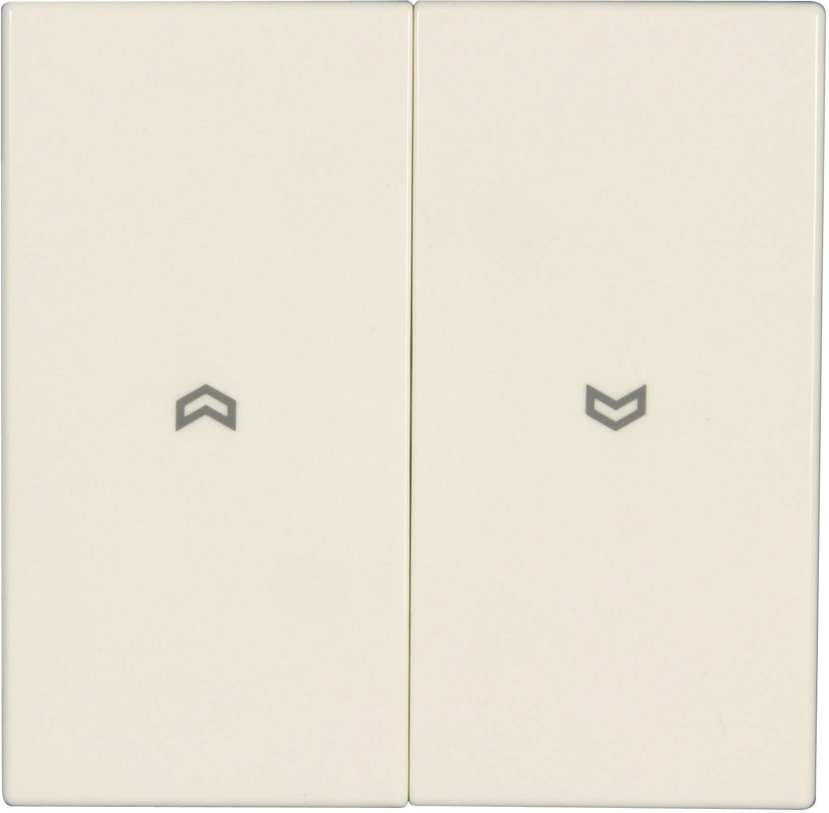 Jung Abdeckung Jalousie-Schalter LS 990, LS design, LS plus Creme-Weiß LS 995 P 1St.