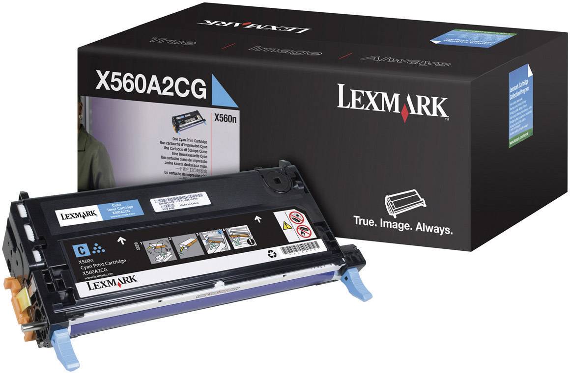 Lexmark Toner X560A2CG Original Cyan 4000 Seiten X560A2CG