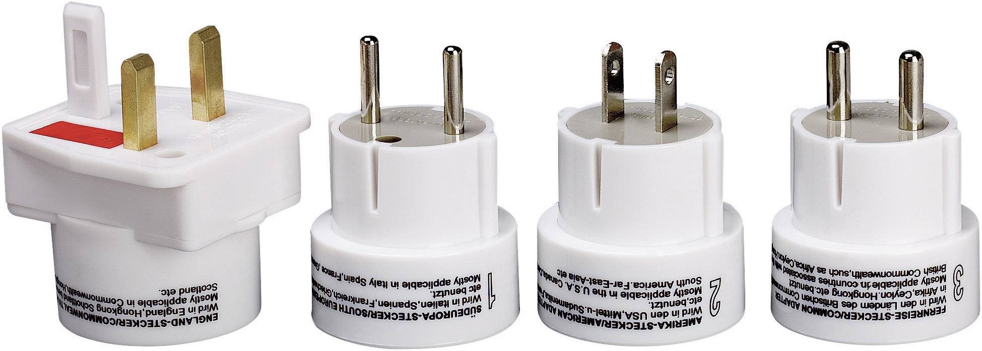 Isotronic 1950 Reiseadapter 4er Set