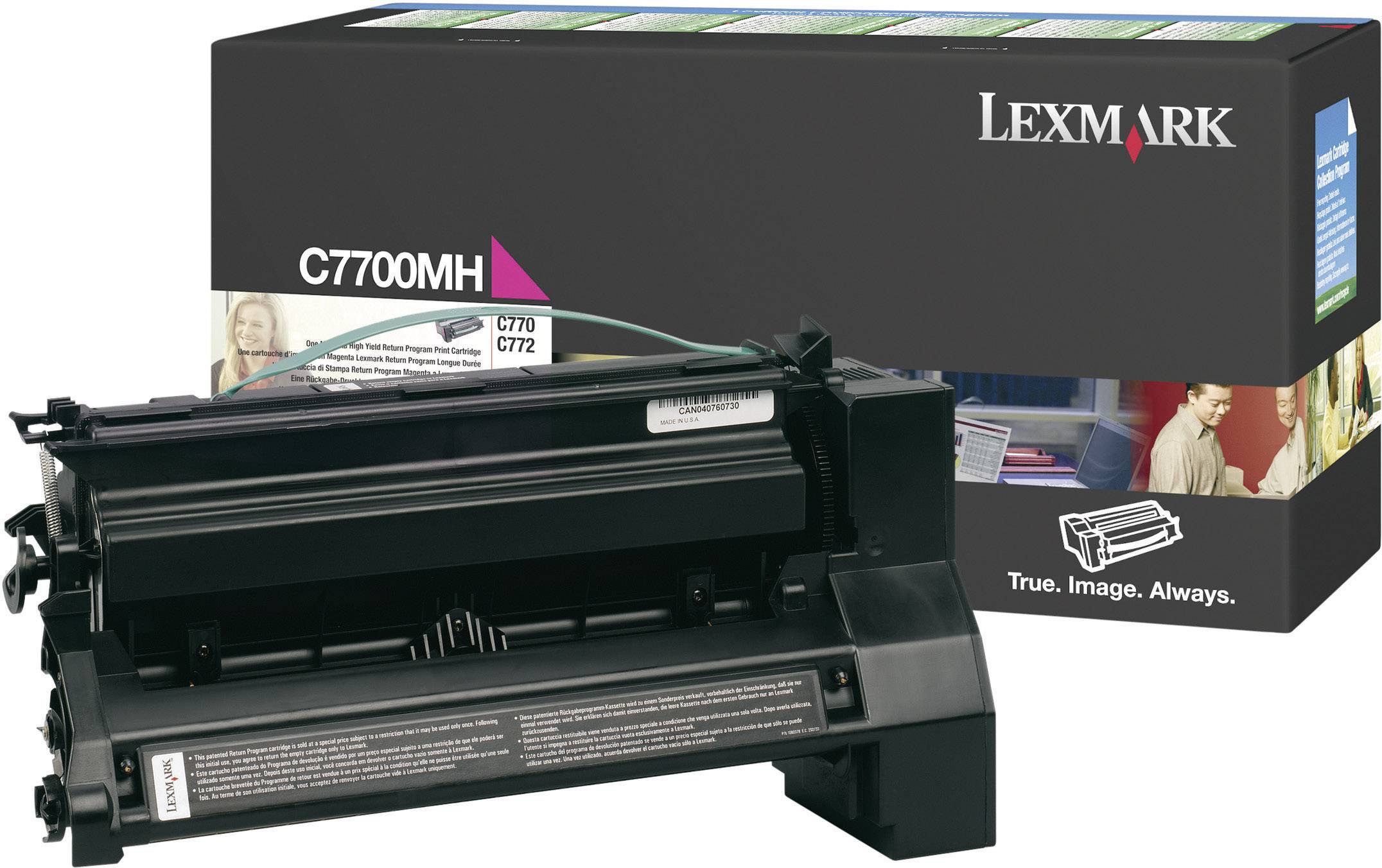 Lexmark Toner C7700MH Original Magenta 10000 Seiten C7700MH