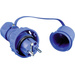ABL Sursum 197.9850 Schutzkontaktstecker Kunststoff druckwasserdicht 230V Blau IP68