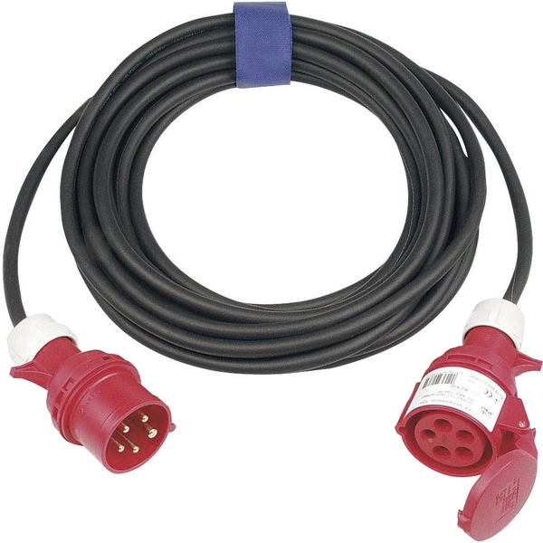 SIROX 363.410 Strom Verlängerungskabel 16A Schwarz 10.00m H07RN-F 5G 2,5mm² SIROX 363.410 Strom Verlängerungskabel 16A Schwarz 10.00m H07RN-F 5G 2,5mm²