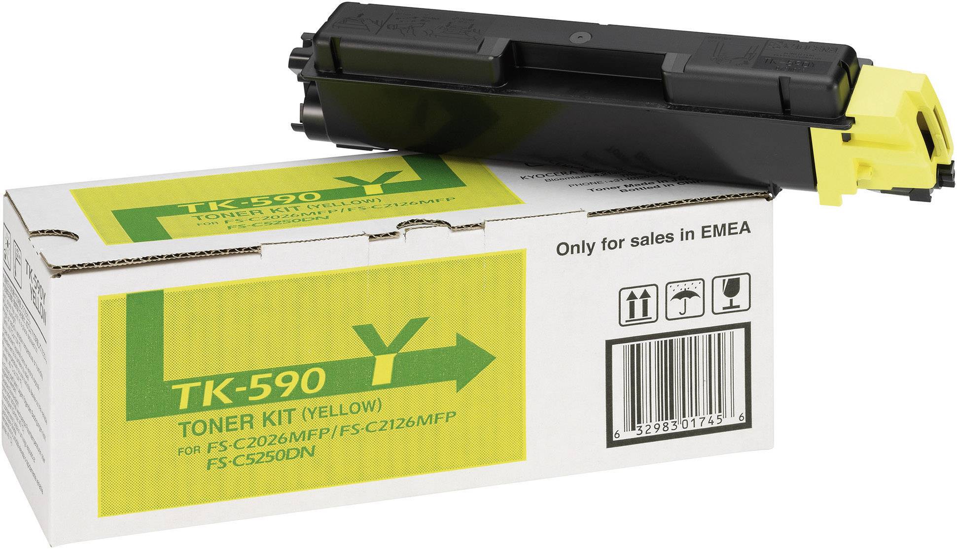 Kyocera Toner TK-590Y Original Gelb 5000 Seiten 1T02KVANL0