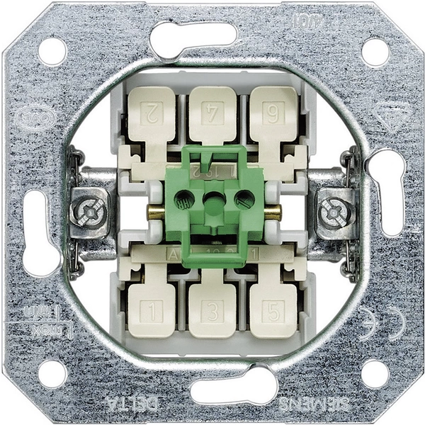 Siemens Schalterprogramm Einsatz Ausschalter Delta 5TA2153 1St. Siemens Schalterprogramm Einsatz Ausschalter Delta 5TA2153 1St.