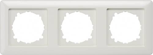 Siemens Schalterprogramm 3fach Rahmen Delta Aluminium (Metallic) 5TG25533 1 St.