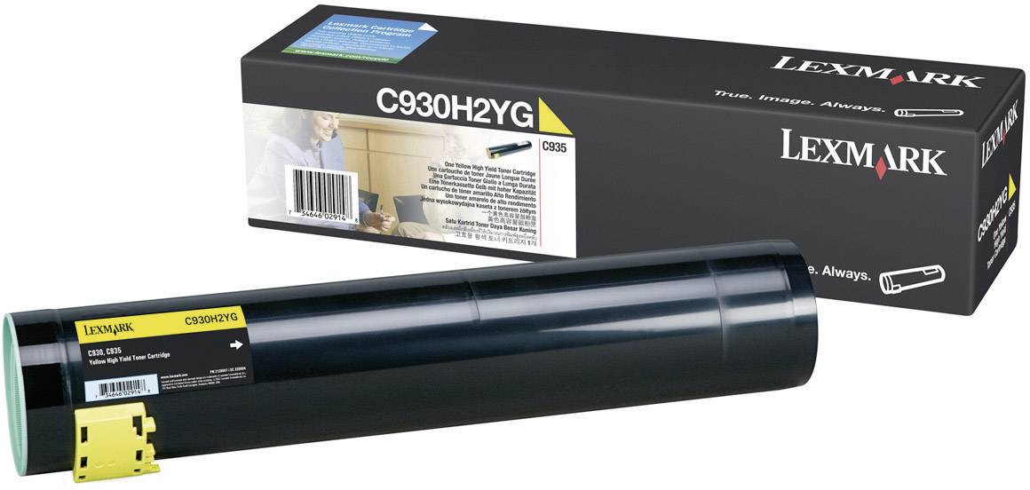 Lexmark - Hohe Ergiebigkeit - Gelb - Original