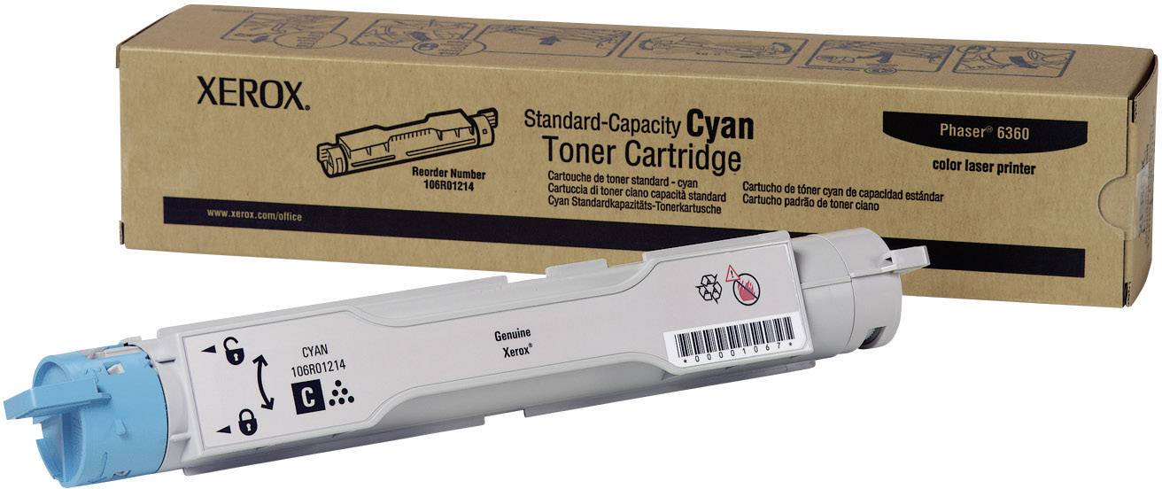 Xerox Phaser 6360 - Cyan - Original - Tonerpatrone - für Phaser 6360DA, 6360DB, 6360DN, 6360DT, 6360DX, 6360N