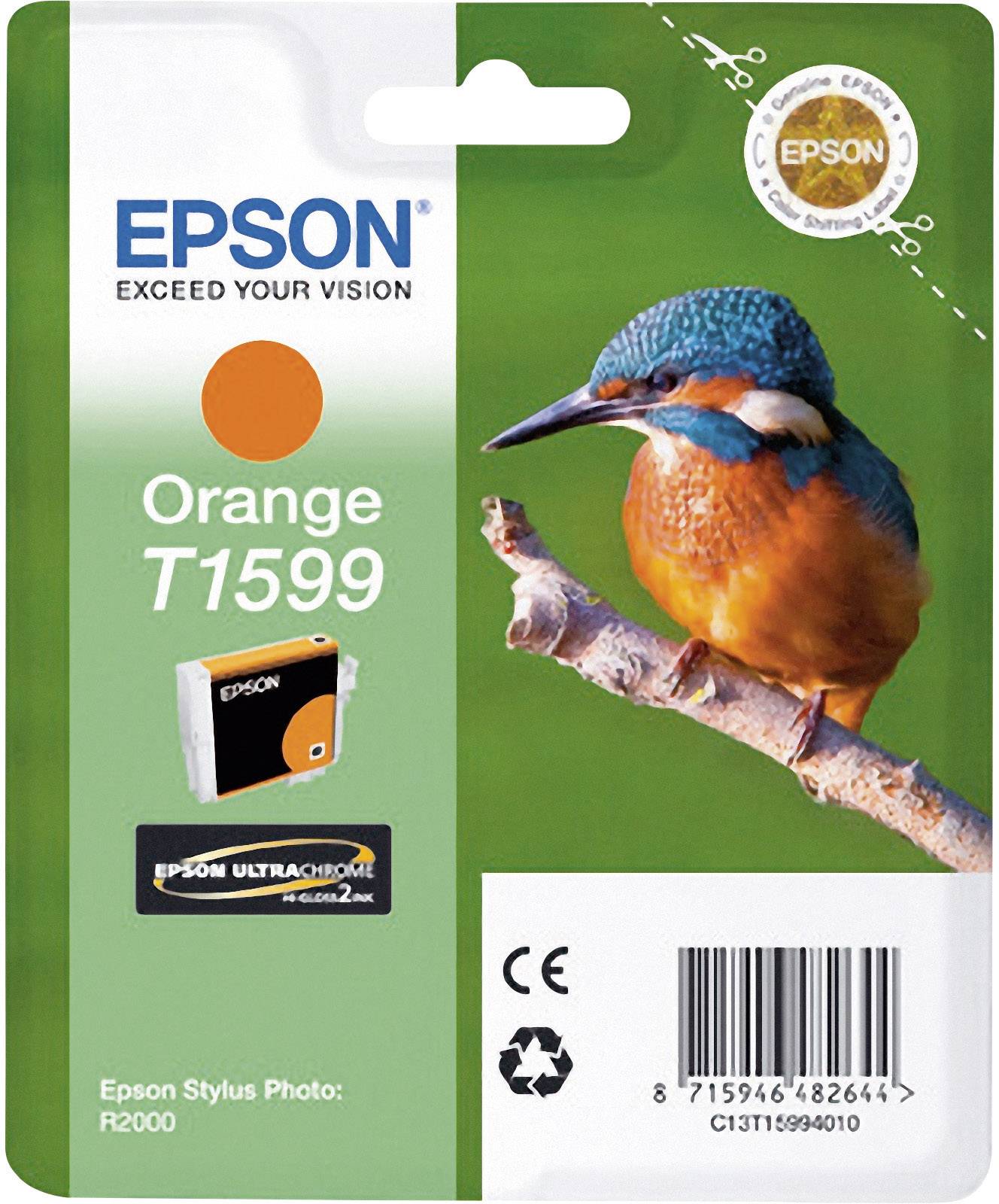 Epson T1599 - 17 ml - orange - Original - Blisterverpackung - Tintenpatrone - fü