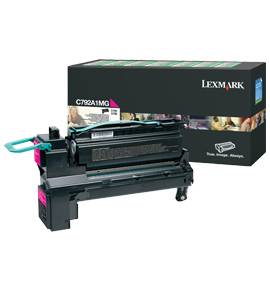 Lexmark Toner C792A1MG Original Magenta 6000 Seiten C792A1MG