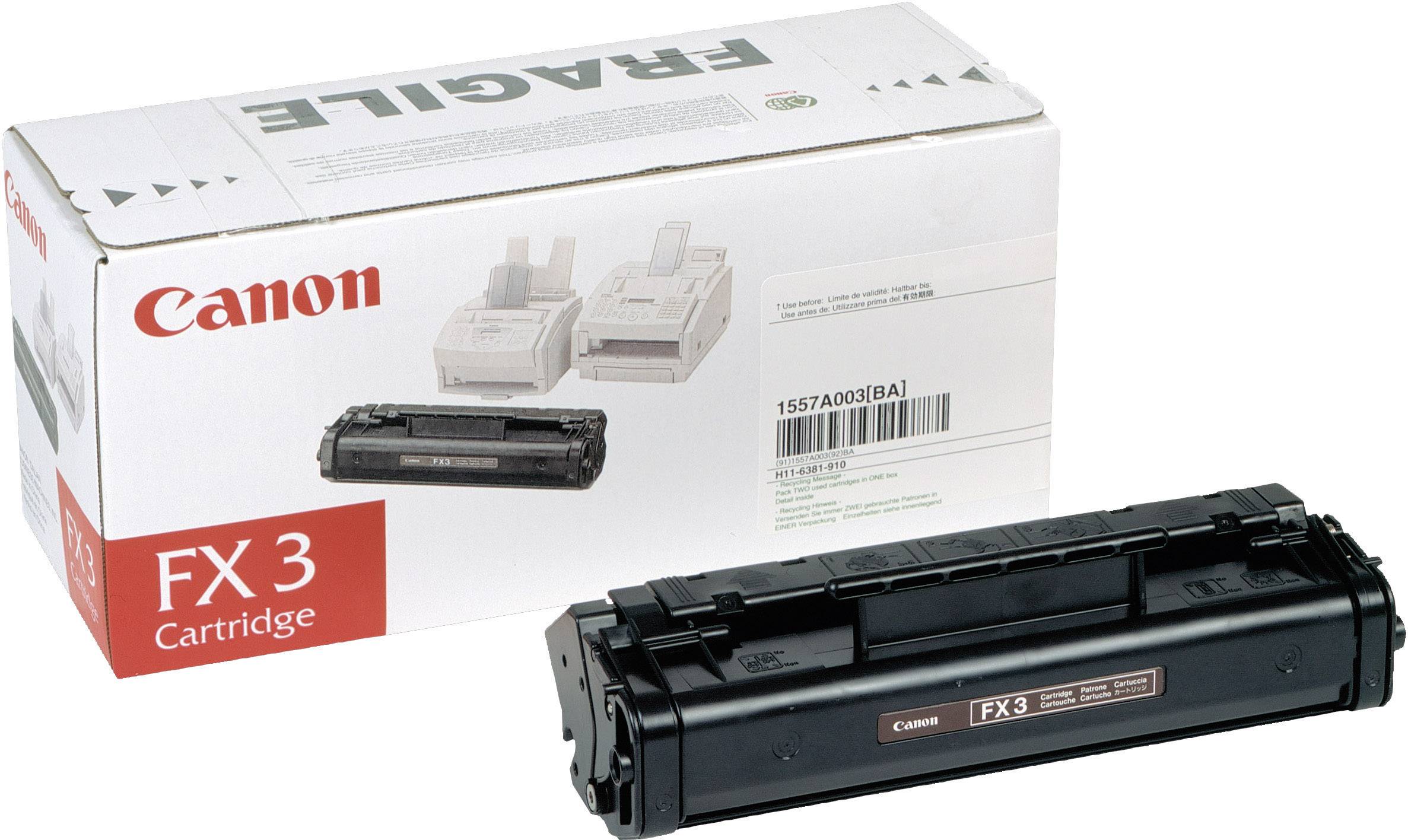 Canon Toner FX-3 Original Schwarz 2700 Seiten 1557A003