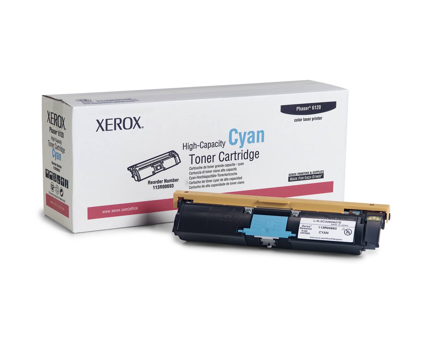 Xerox Toner 113R00693 Original Cyan 4500 Seiten 113R00693