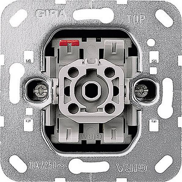GIRA Schalterprogramm Einsatz Wechselschalter, Ausschalter Standard 55, E2, Event Klar, Event, Event Opak, Esprit, ClassiX, System 55 010600 1 St