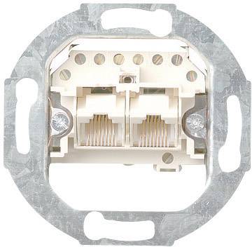 GIRA Einsatz UAE-/IAE-/ISDN-Steckdose Standard 55, E2, Event Klar, Event, Event Opak, Esprit, ClassiX, System 55 018700 1 St.