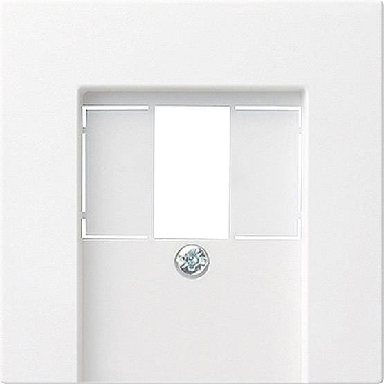 GIRA Abdeckung TAE-Steckdose System 55, Standard 55, E2, Event, Event Klar, Event Opak, Esprit, ClassiX Reinweiß, Matt 1 St.