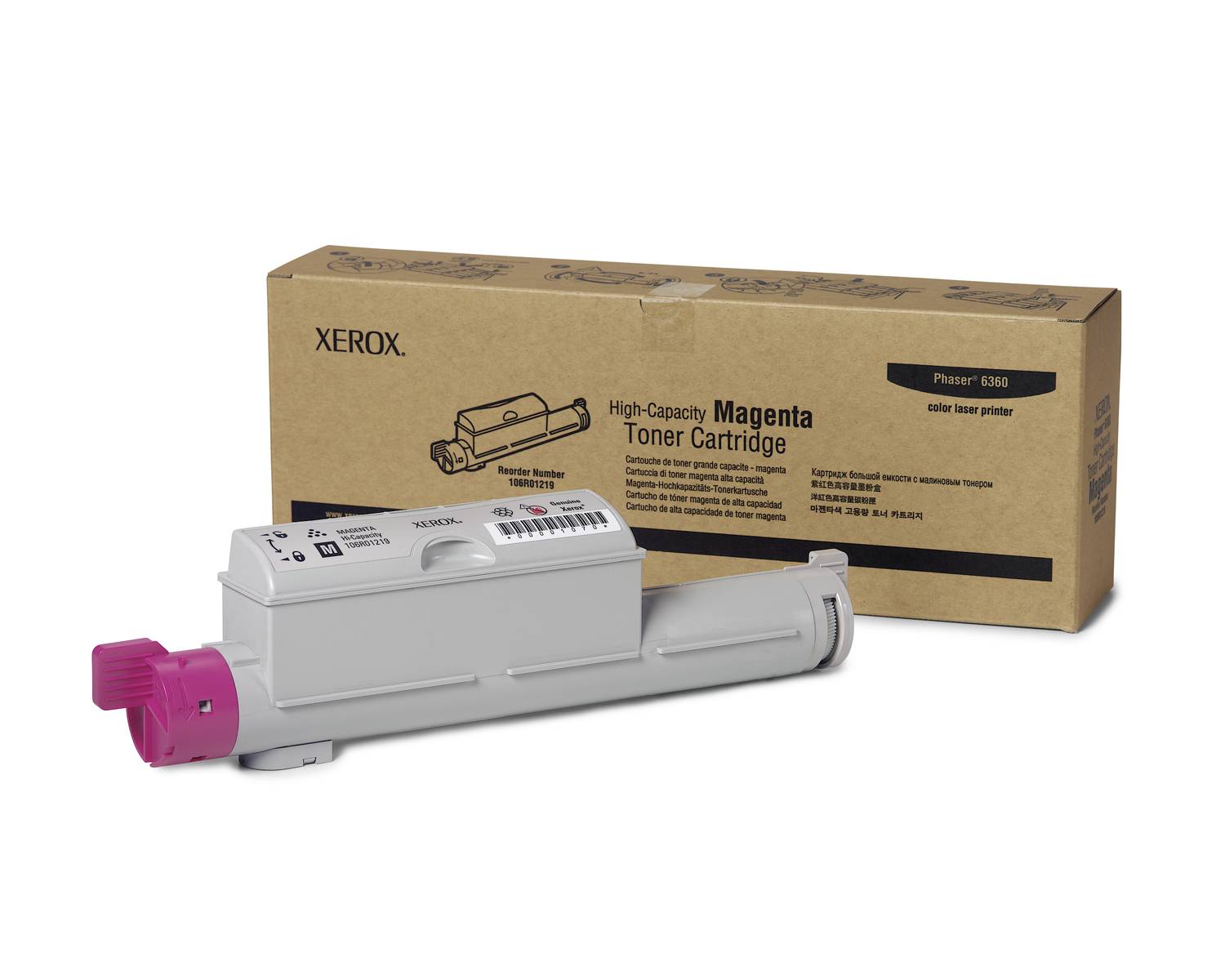 Xerox Toner 106R01219 Original Magenta 12000 Seiten 106R01219