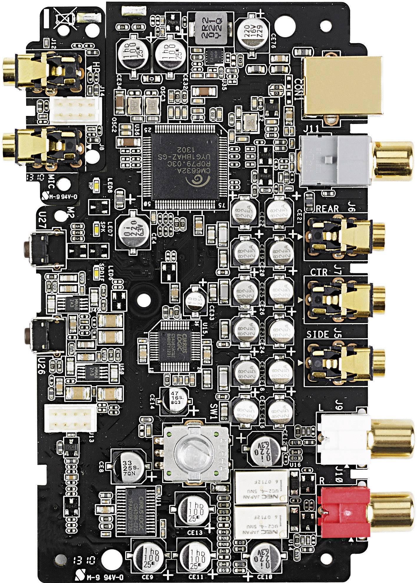Asus XONAR U7 7.1 Soundkarte, Extern Digitalausgang, externe Kopfhöreranschlüsse