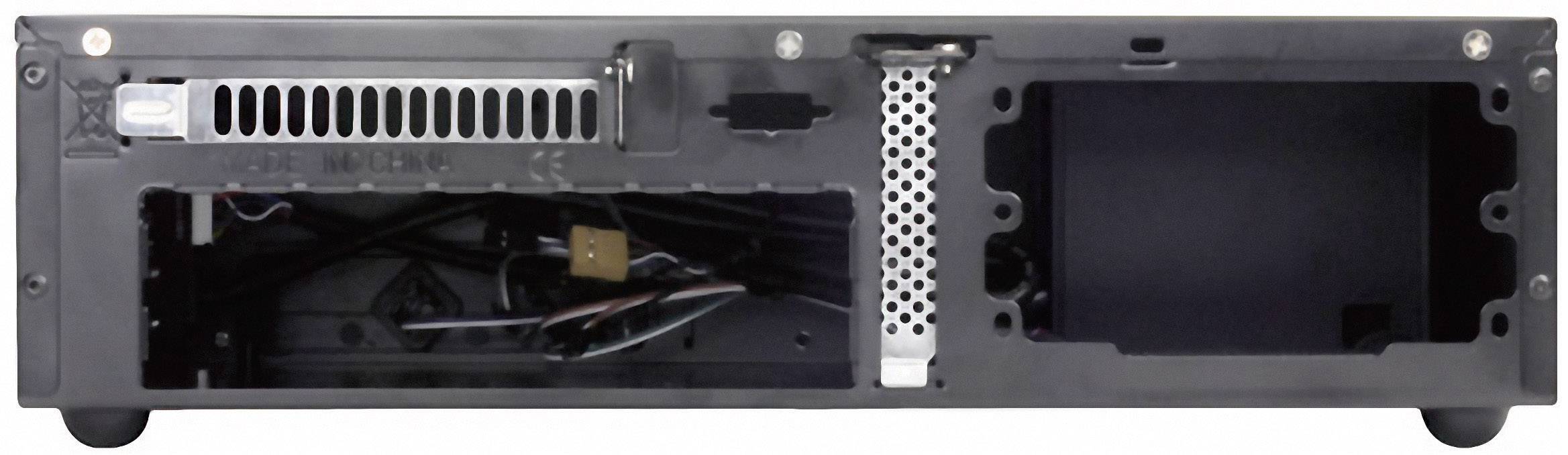 SilverStone MILO ML05 - SFF - Mini-ITX - keine Spannungsversorgung (SFX12V) - Schwarz - USB/Audio