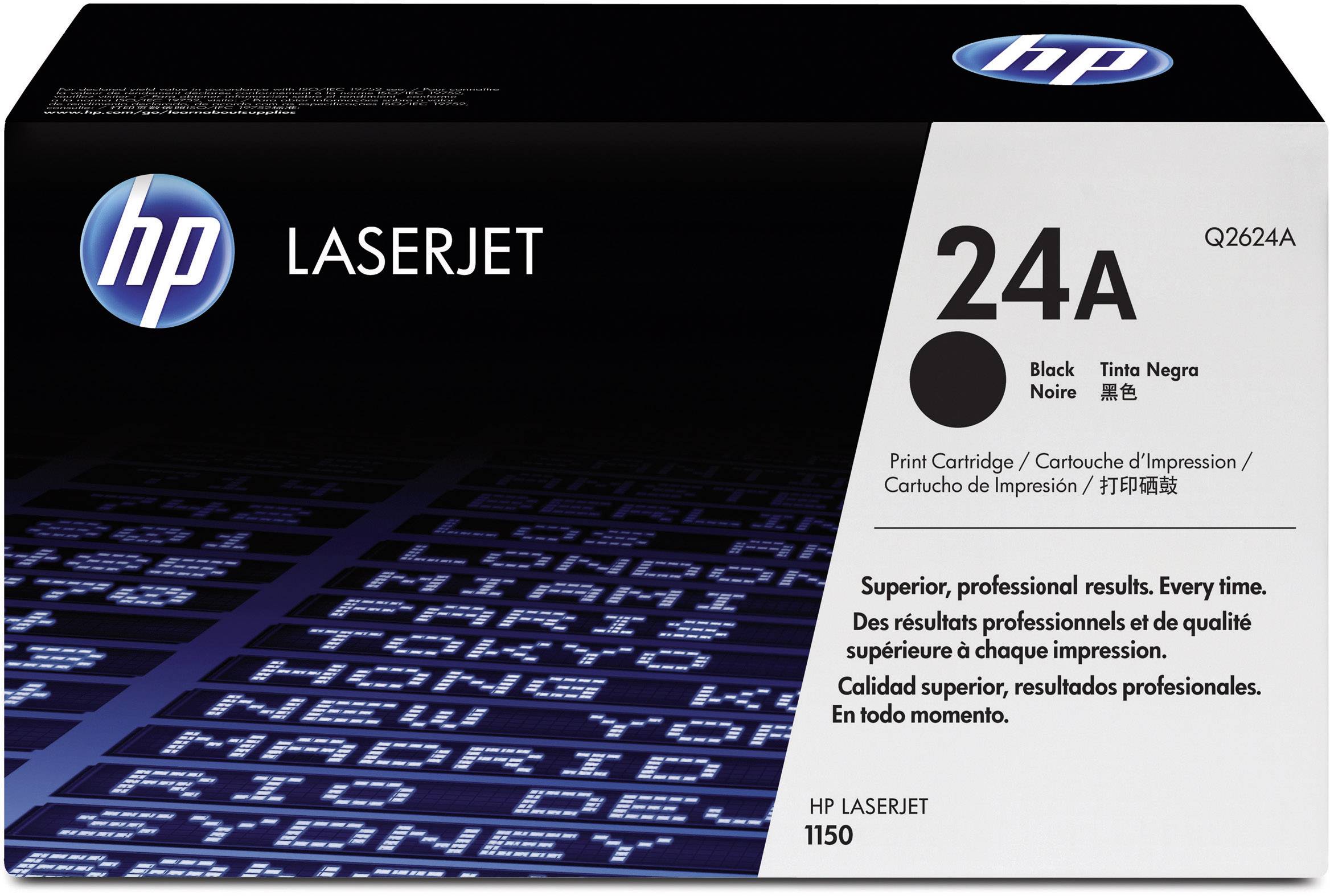 HP 24A - Schwarz - original - LaserJet - Tonerpatrone (Q2624A)