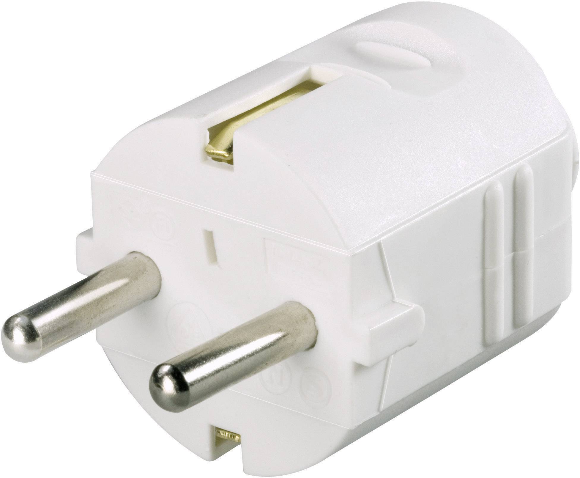 GAO 627607 Schutzkontaktstecker Kunststoff 230 V Weiß IP20