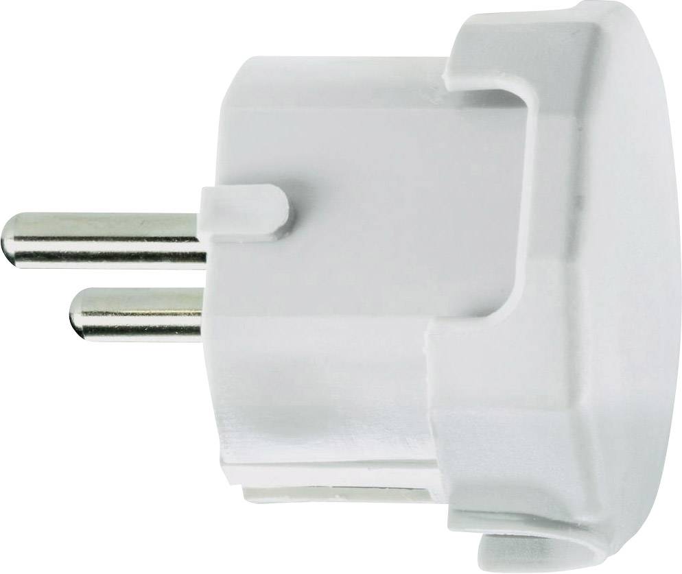 GAO 627615 Schutzkontakt-Winkelstecker Kunststoff 230 V Weiß IP20