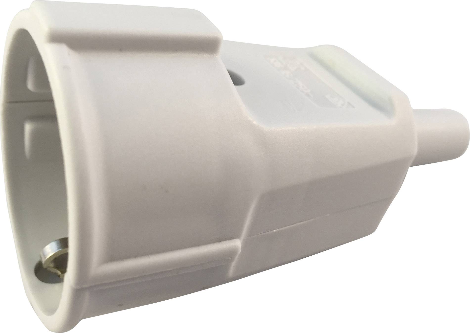 GAO 0481 Schutzkontaktkupplung PVC 230 V Grau IP20