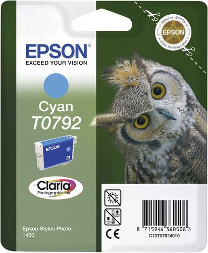 Epson Tinte T0792 Original Cyan C13T07924020