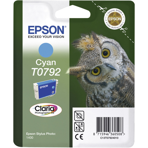 Epson Tinte T0792 Original Cyan C13T07924020