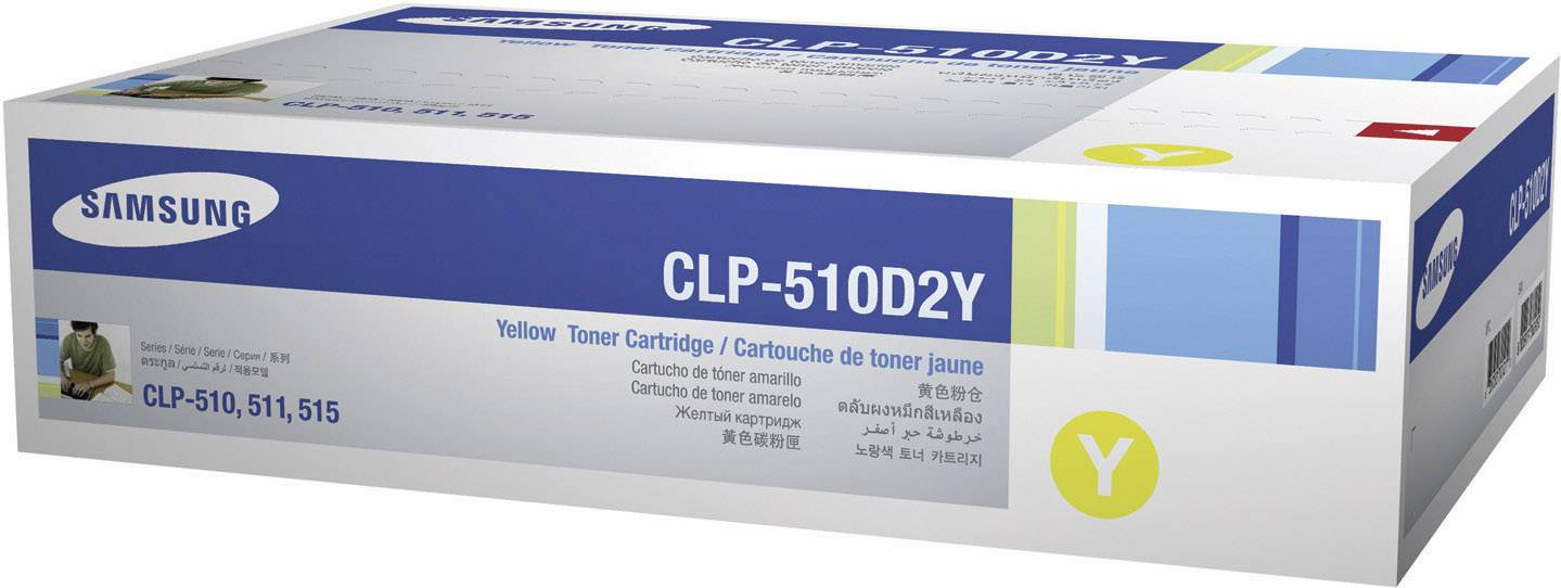 Samsung Toner CLP-510D2Y Original Gelb 2000 Seiten CLP-510D2Y/ELS