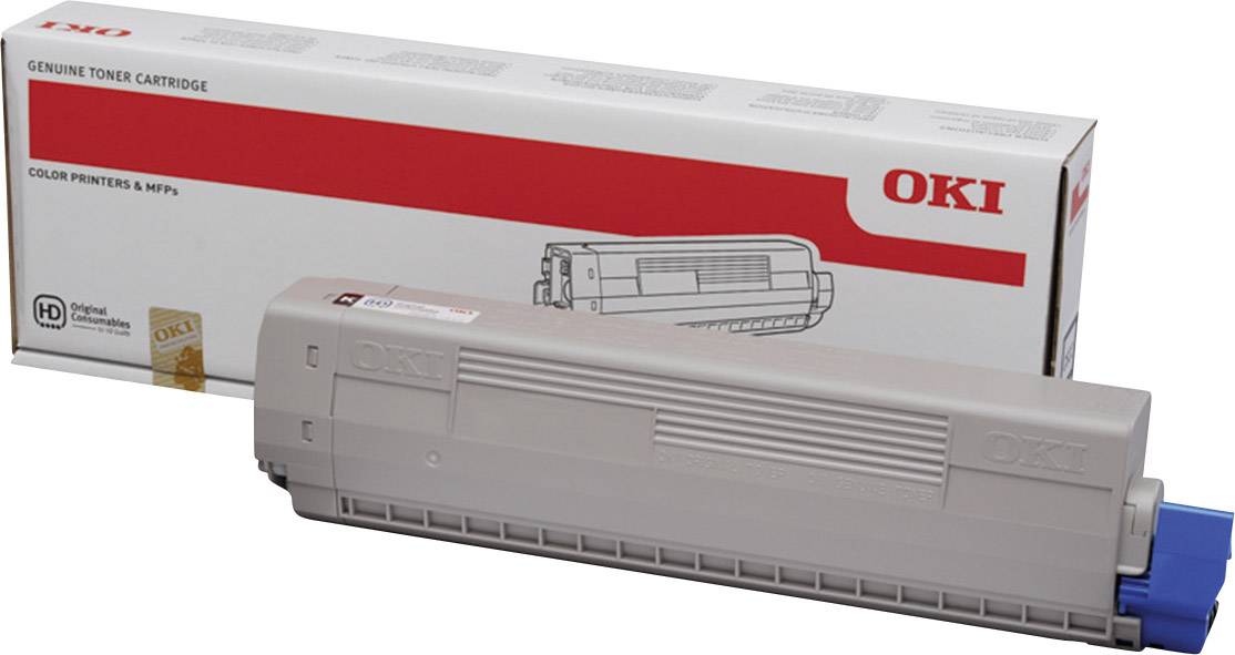 OKI Toner C822 Original Schwarz 7000 Seiten 44844616