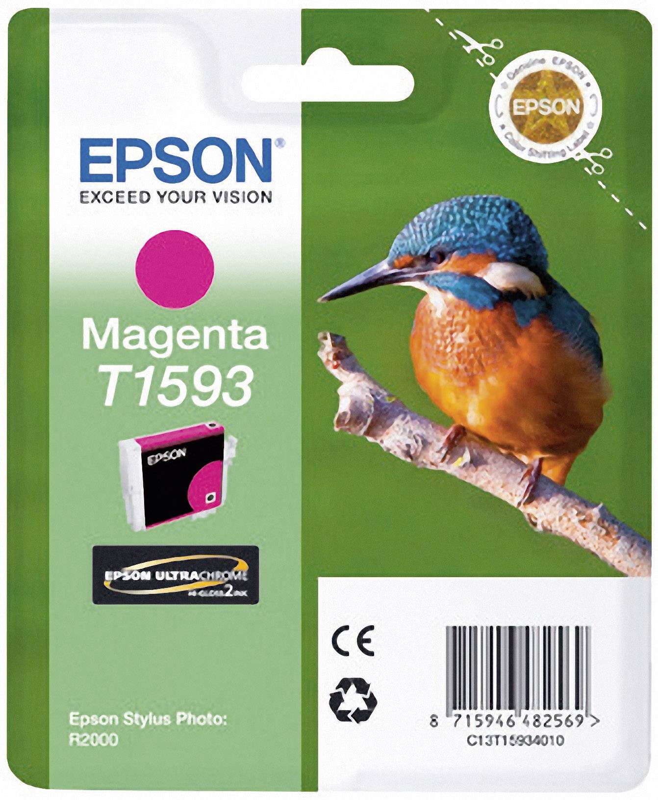 Epson Druckerpatrone T1593 Original Magenta C13T15934010