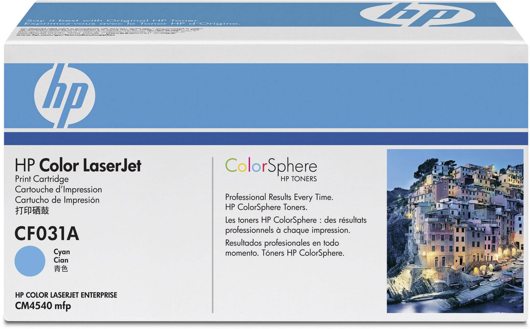 HP Toner 646A Original Cyan 12500 Seiten CF031A