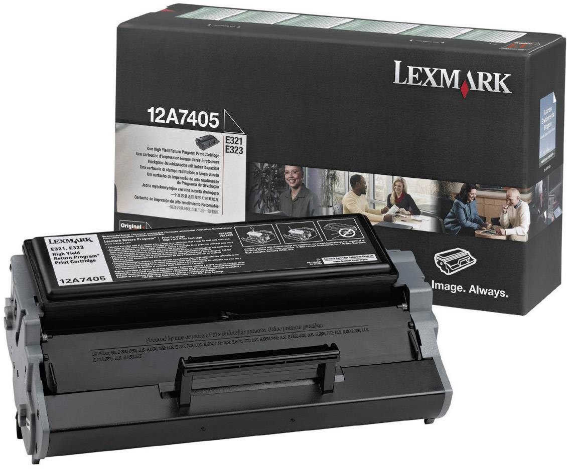 Lexmark Toner 12A7405 Original Schwarz 6000 Seiten 12A7405