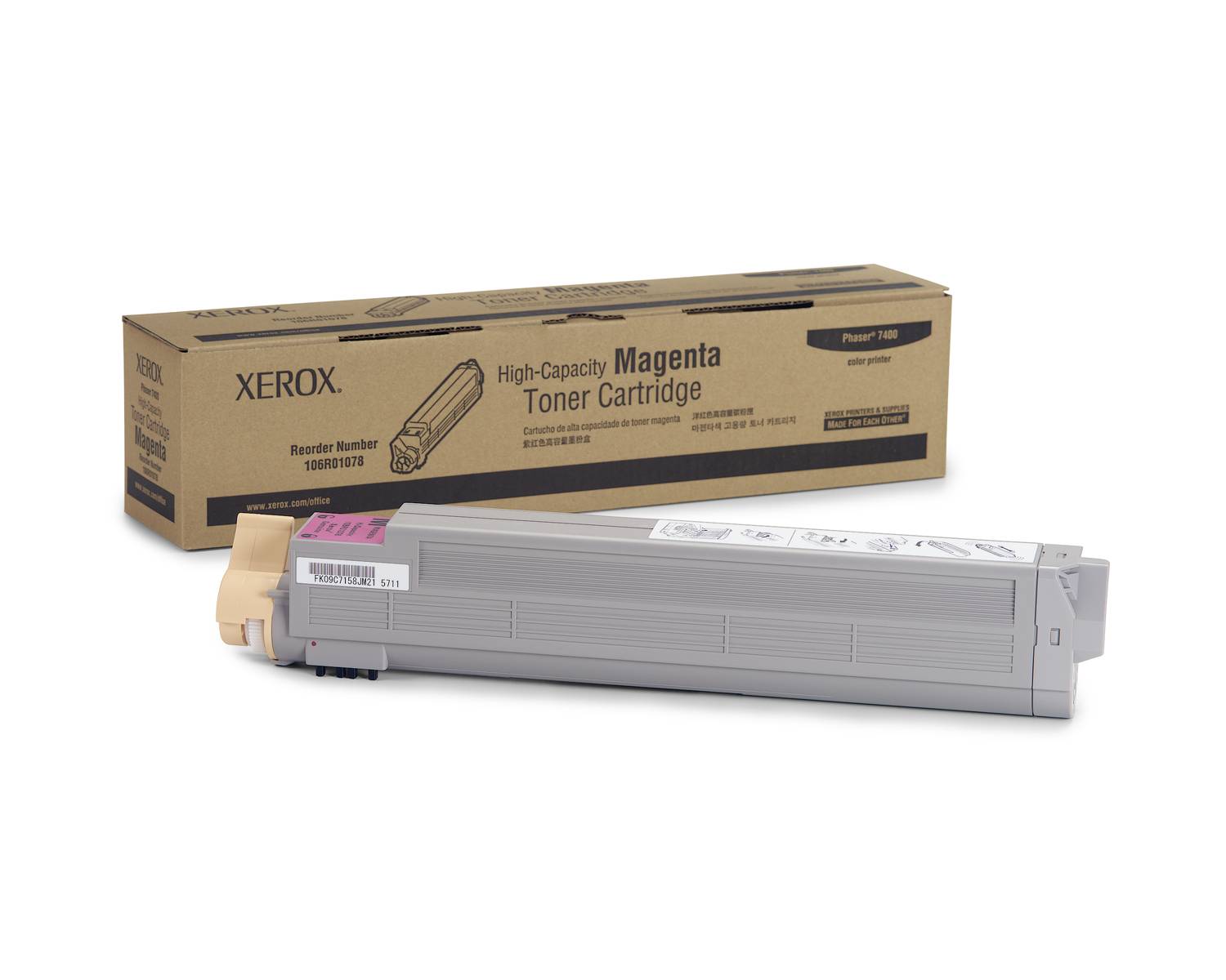 Xerox Toner 106R01078 Original Magenta 18000 Seiten 106R01078